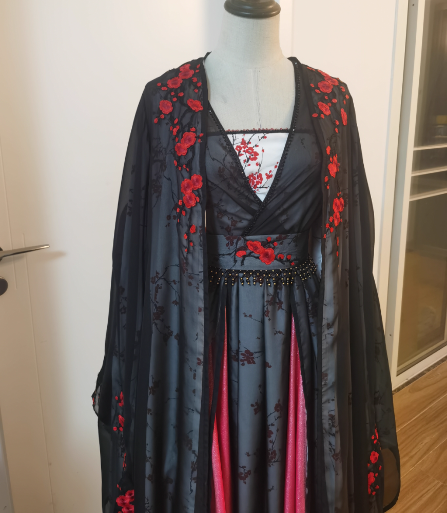 Guo JingMing New Drama Veil of Shadows Beautiful Women Fairy Costume Aesthetic Female Hanfu Delicate Embroidery Super High Quality Cloth Material Super Fairy Design Dress Performance Photography Super Pretty