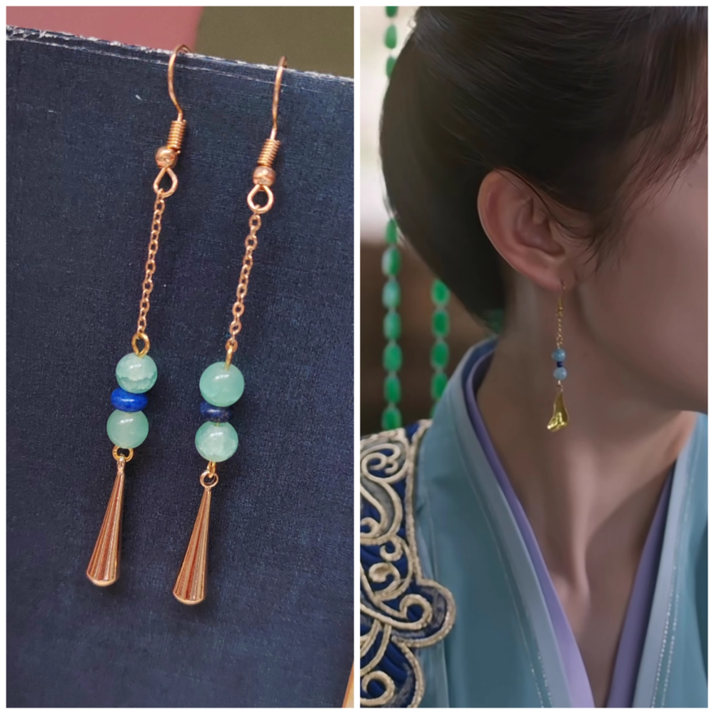 The Legend of ShenLi Immortal Costume for Actress Zhao LiYin Female Performance Hanfu Fairy Dress High Quality with Various Hair Accessories Head Piece Earrings