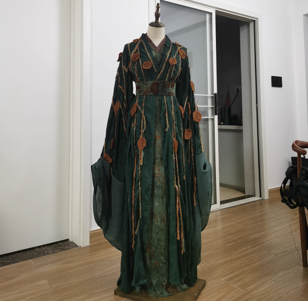New Drama Fangs of Fortune Actress Chen Duling Same Design Female Costume High Quality Clothing Hanfu Ancient Chinese Style Fairy Costume with Delicate Embroidery Beading Female Dress Stage Performance Wear