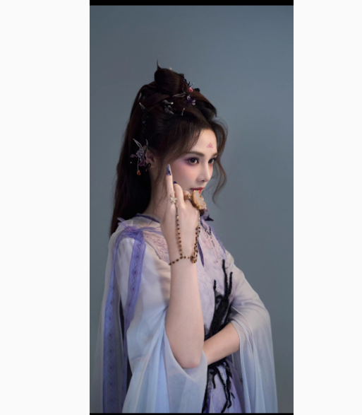 Fox Matchmaker Series Huai Shui Zhu Ting Green Bamboo Embroidery Hanfu Ancient Chinese Fairy Female Drame Hanfu Actress Liu Shishi Stage Performance Costume Dress