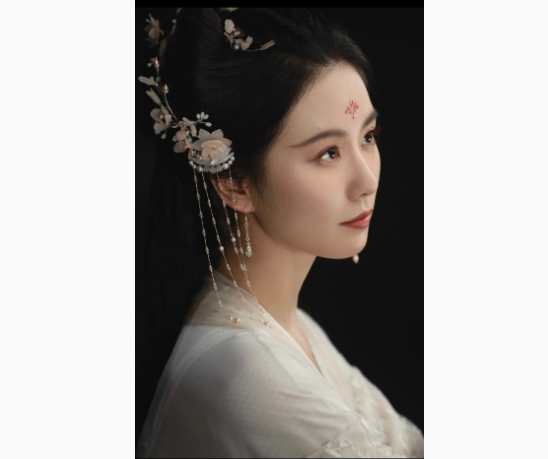 Fox Matchmaker Series Huai Shui Zhu Ting Green Bamboo Embroidery Hanfu Ancient Chinese Fairy Female Drame Hanfu Actress Liu Shishi Stage Performance Costume Dress