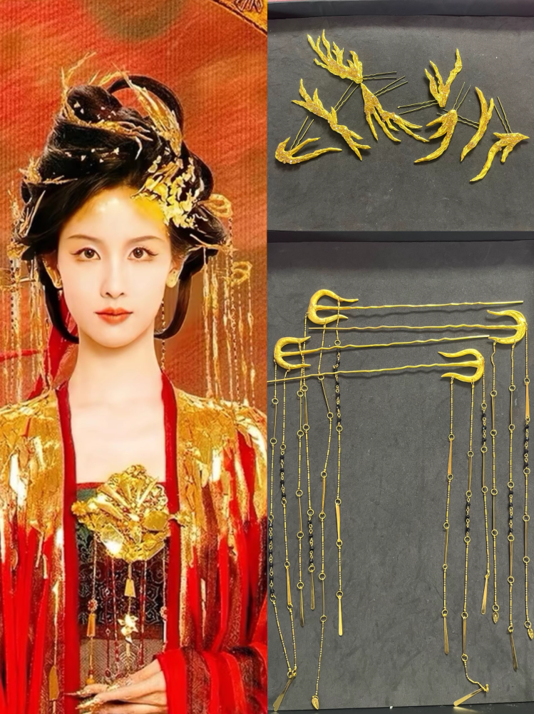 Actress Ling Miaomiao Cute Girl's Hanfu Lolita Cosplay Costume for New Drama Yong Ye Xing He Love Game in Eastern Fantasy Embroidery Performance Costume Female Dress