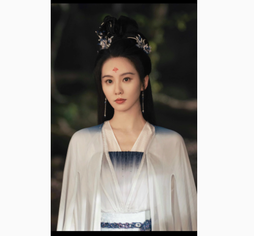 Fox Matchmaker Series Huai Shui Zhu Ting Green Bamboo Embroidery Hanfu Ancient Chinese Fairy Female Drame Hanfu Actress Liu Shishi Stage Performance Costume Dress