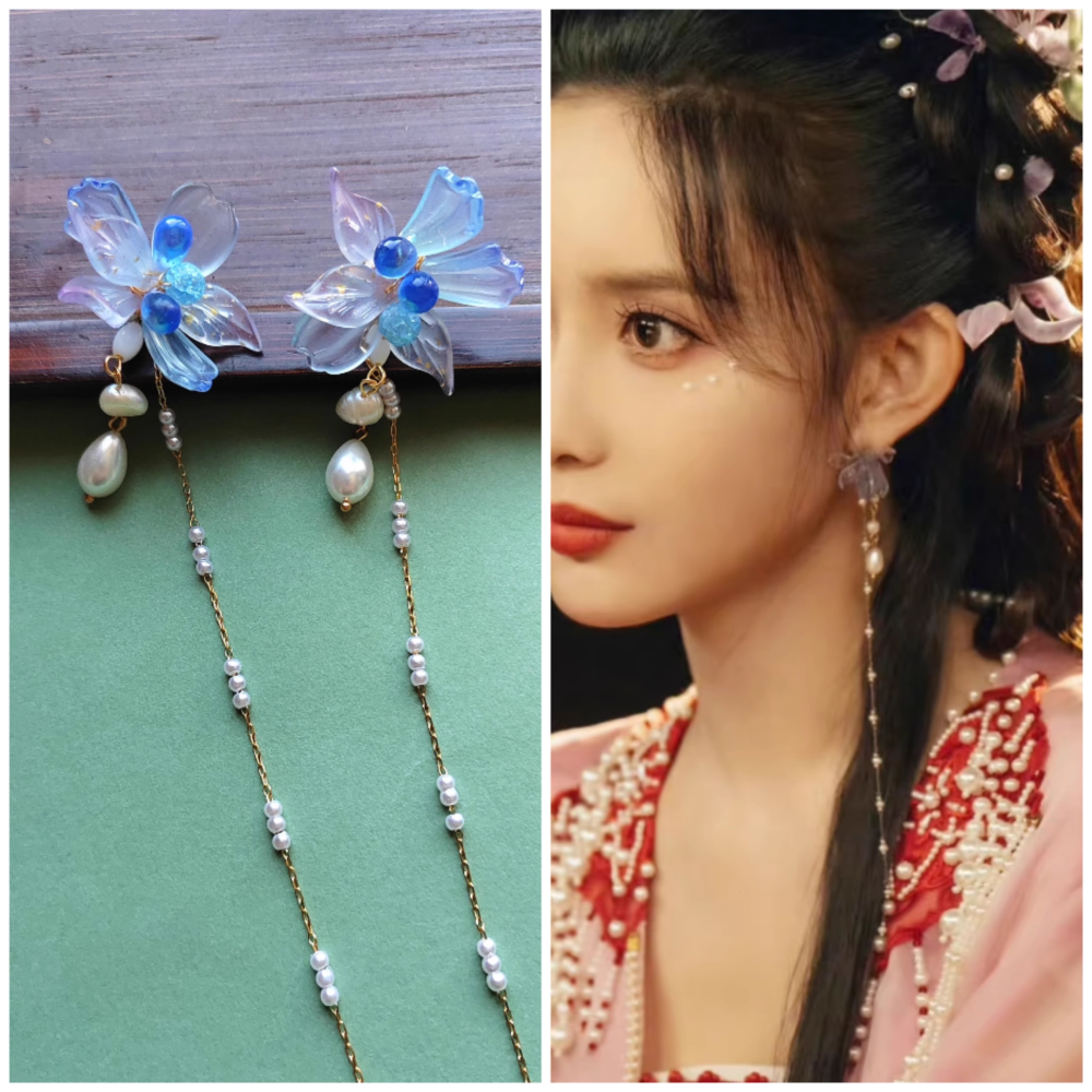 Fox Matchmaker Series Huai Shui Zhu Ting Green Bamboo Embroidery Hanfu Ancient Chinese Fairy Female Drame Hanfu Actress Liu Shishi Stage Performance Costume Dress