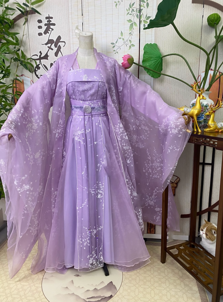 Drama Yun Zhi Yu The Journey to You Actress Same Design Costume Delicate Embroidery High Quality Cloth Hanfu for Women Female Dress for Ancient Chinese Lady Princess Sword Women