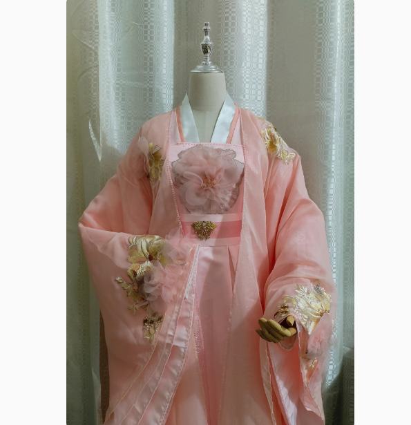 Drama Yun Zhi Yu The Journey to You Actress Same Design Costume Delicate Embroidery High Quality Cloth Hanfu for Women Female Dress for Ancient Chinese Lady Princess Sword Women
