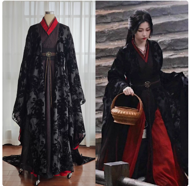 Drama Yun Zhi Yu The Journey to You Actress Same Design Costume Delicate Embroidery High Quality Cloth Hanfu for Women Female Dress for Ancient Chinese Lady Princess Sword Women