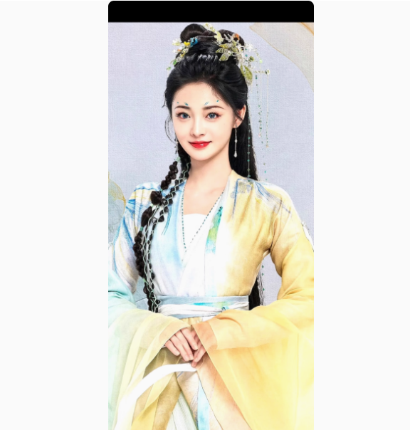 Fox Fairy Matchmaker Series Huai Shui Bamboo Pavilion Actress Same Design Hair Accessories Hair Jewelry for Hanfu Drama