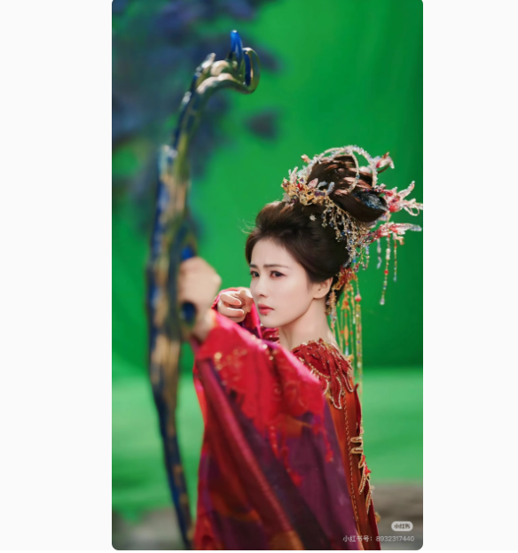Ancient Chinese Fairy Sword Drama Moonlight Mystique Same Design Hair Accessory Original Resin 3D Printed Head Jewelry Female Hanfu Costume Headpiece Bai Yue Fan Xing BaiLu Fairy Hair Jewelry and Costume