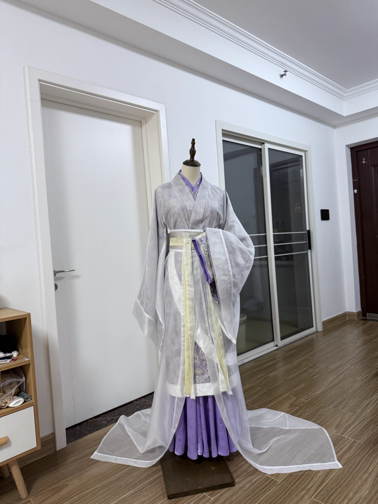 Hot Drama The Prisoner of Beauty Ancient Chinese Hanfu Costume Qin Han Dynasty Princess Rich Lady Wear Zhe Yao Song Zu'Er Same Design Female Dress and Delicate Handmade Hair Accessory Hair Jewelry Set Hair Combs Hairpiece Performance Thematic Photography
