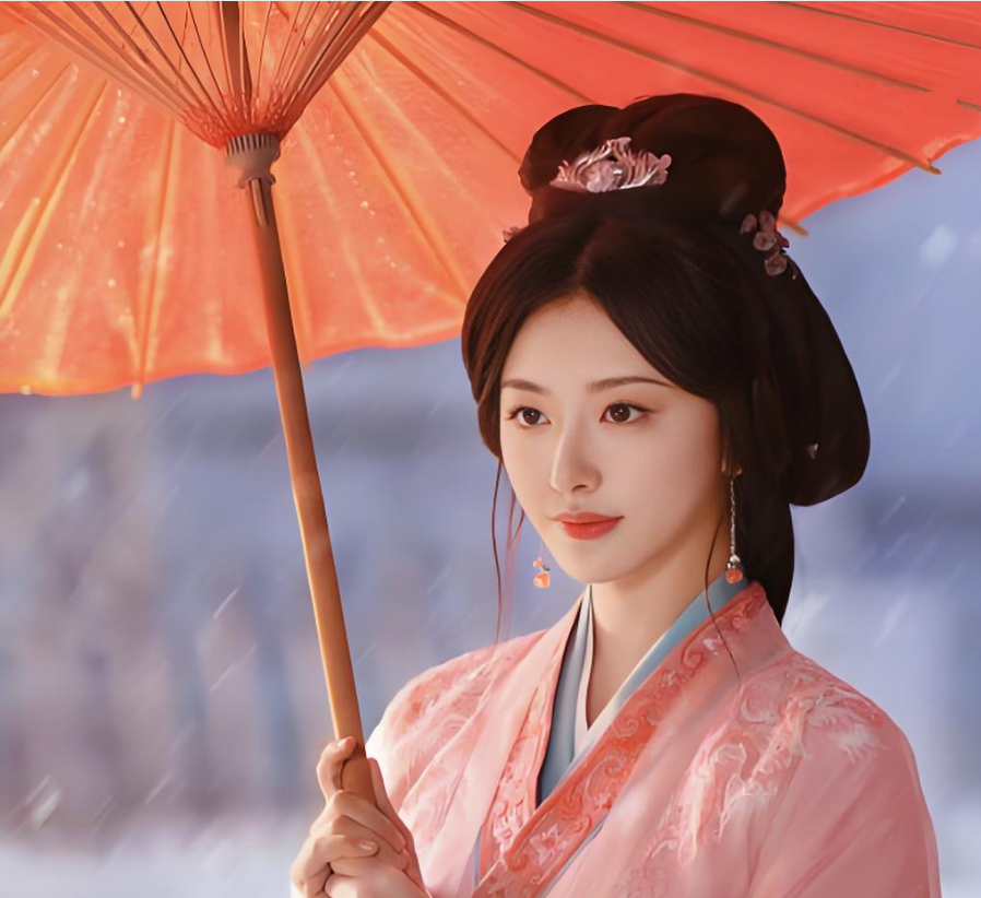 Hot Drama The Prisoner of Beauty Ancient Chinese Hanfu Costume Qin Han Dynasty Princess Rich Lady Wear Zhe Yao Song Zu'Er Same Design Female Dress and Delicate Handmade Hair Accessory Hair Jewelry Set Hair Combs Hairpiece Performance Thematic Photography