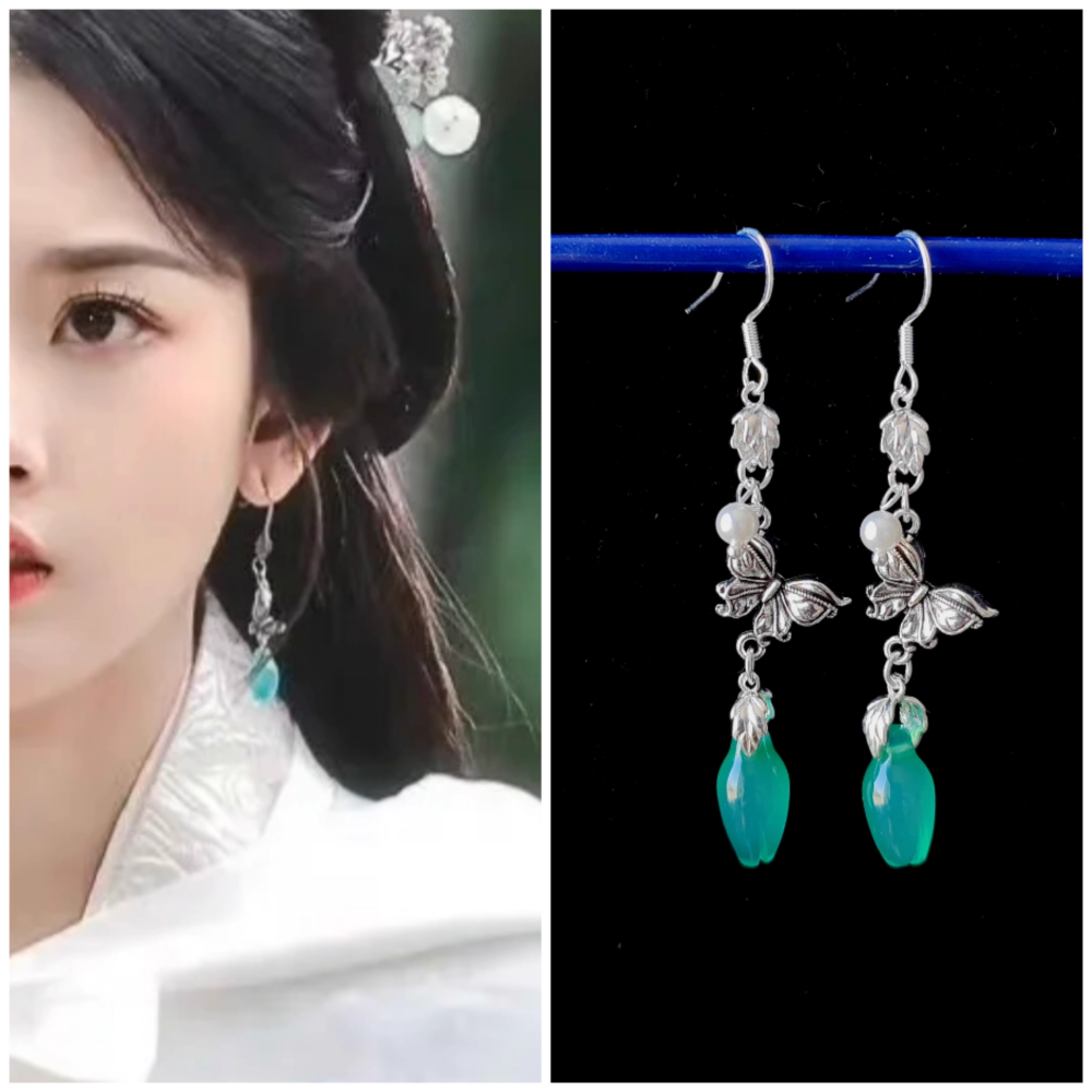 Hot Drama The Prisoner of Beauty Ancient Chinese Hanfu Costume Qin Han Dynasty Princess Rich Lady Wear Zhe Yao Song Zu'Er Same Design Female Dress and Delicate Handmade Hair Accessory Hair Jewelry Set Hair Combs Hairpiece Performance Thematic Photography