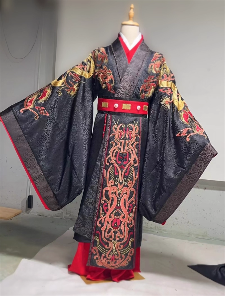Hot Drama The Prisoner of Beauty Ancient Chinese Hanfu Costume Qin Han Dynasty Princess Rich Lady Wear Zhe Yao Song Zu'Er Same Design Female Dress and Delicate Handmade Hair Accessory Hair Jewelry Set Hair Combs Hairpiece Performance Thematic Photography
