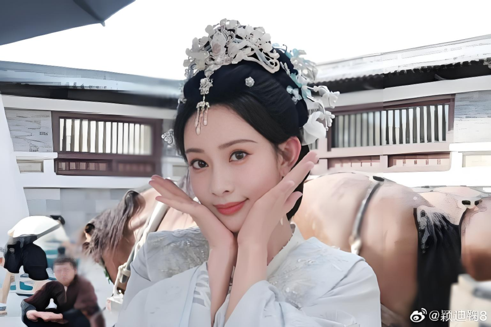 Tao Hua Ying Jiang Shan New Drama Princess Tao Hua Meng ZiYi Female Hanfu Hair Accessory Ancient Chinese Costume Hair Jewelry Handmade Original Hair Piece