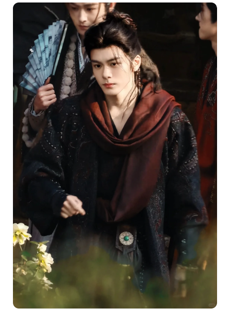 Yue Lin Qi Ji Veil of Shadows Drama Group Costumes Original Design High Quality Delicate Version Drama Hanfu Fairy Dress Swordman Scholar Prince Wear Ji JingYi Zeng Sunxi