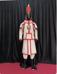 17 Red Qing Dynasty
