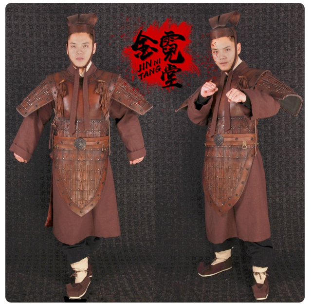 Ancient Chinese General Soldier Fighting Armour Battle Field Wear Army Clothes Various Dynasties Ancient Qin, Song, Han, Ming, Qing Dynasty Factory Direct Sell Price