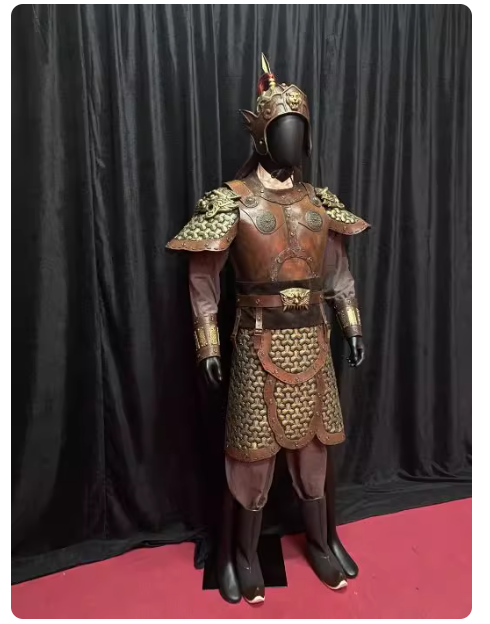 Ancient Chinese General Soldier Fighting Armour Battle Field Wear Army Clothes Various Dynasties Ancient Qin, Song, Han, Ming, Qing Dynasty Factory Direct Sell Price