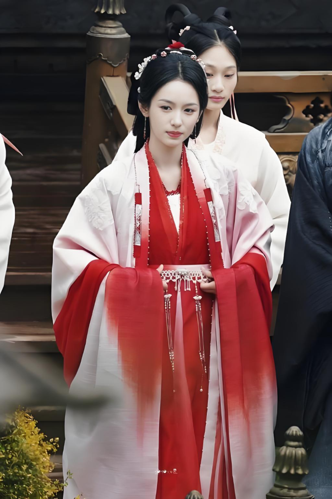 Jin Yue Ru Ge Legend of The Female General Drama Costume Ancient Chinese General's Armour Actor Cheng Lei Actress Zhou Ye Couple Lovers' Photography Cosplay Hanfu Delicate Embroidery High Quality Original Drama Design Chinese Hanfu Clothing
