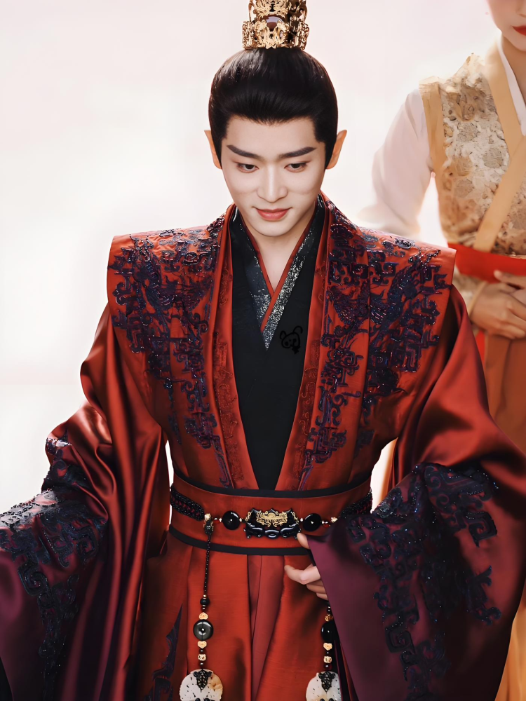 Jin Yue Ru Ge Legend of The Female General Drama Costume Ancient Chinese General's Armour Actor Cheng Lei Actress Zhou Ye Couple Lovers' Photography Cosplay Hanfu Delicate Embroidery High Quality Original Drama Design Chinese Hanfu Clothing