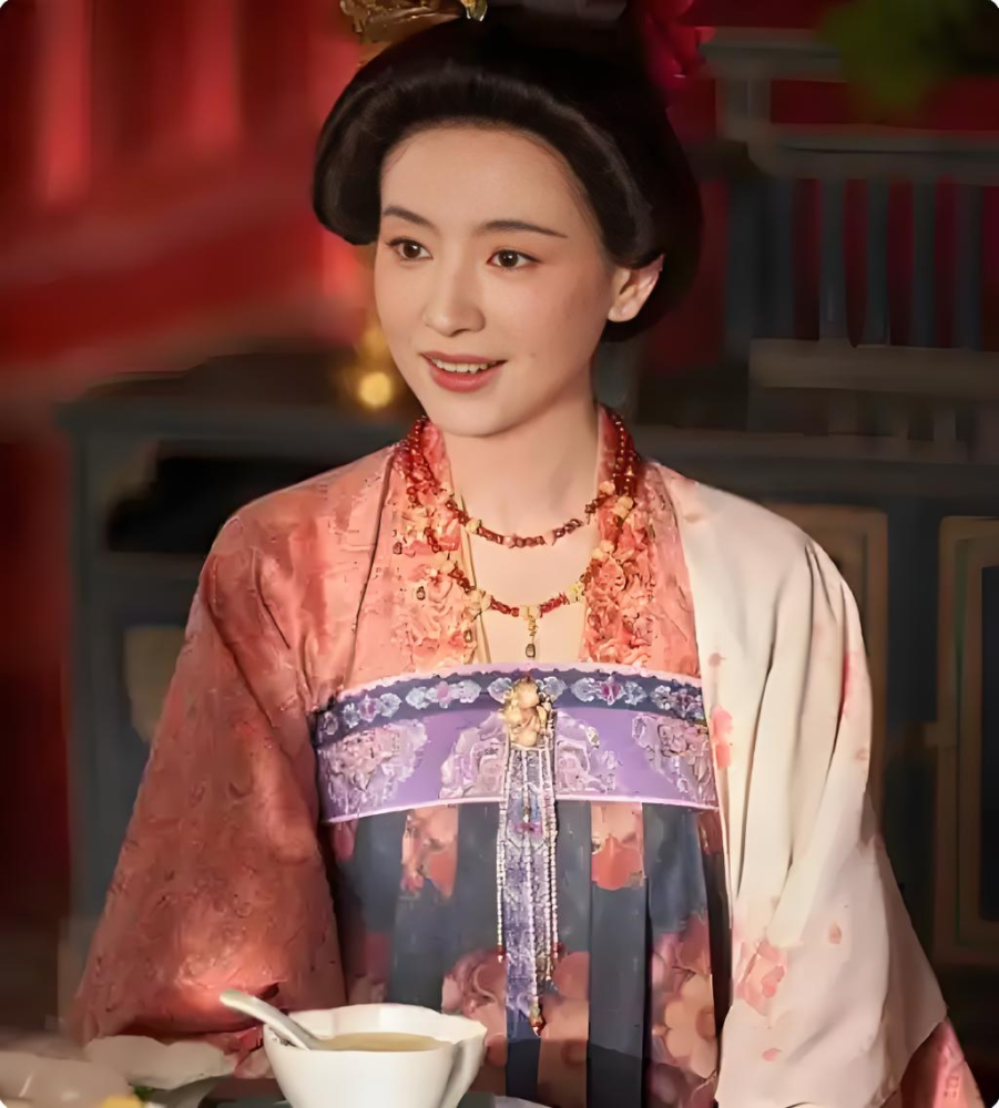 Guo Se Fang Hua Flourished Peony Drama Costume Ancient Chinese Tang Dynasty Folk People Princess Prince Clothing Actress Yang Zi Actor Li Xian Heavy Embroidered and Print High Waist Ruqun Stage Performance Hanfu Classical Dance Hanfu