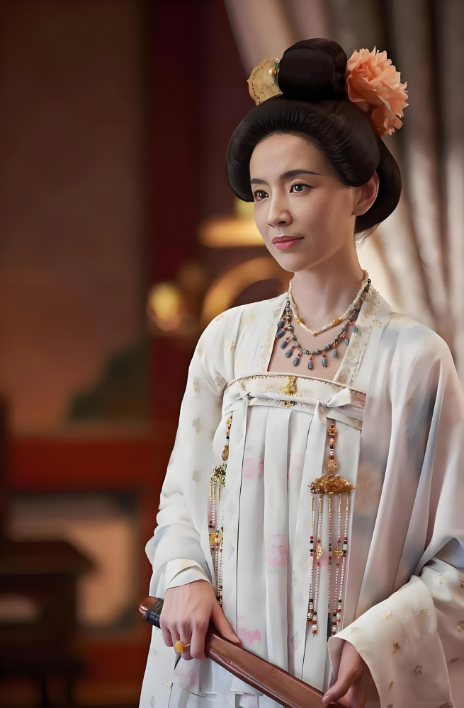 Guo Se Fang Hua Flourished Peony Drama Costume Ancient Chinese Tang Dynasty Folk People Princess Prince Clothing Actress Yang Zi Actor Li Xian Heavy Embroidered and Print High Waist Ruqun Stage Performance Hanfu Classical Dance Hanfu
