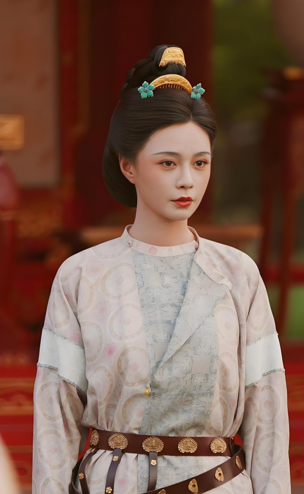 Guo Se Fang Hua Flourished Peony Drama Costume Ancient Chinese Tang Dynasty Folk People Princess Prince Clothing Actress Yang Zi Actor Li Xian Heavy Embroidered and Print High Waist Ruqun Stage Performance Hanfu Classical Dance Hanfu