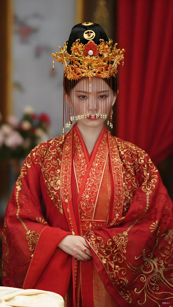 Chang Xiang Si Lost You Forever Hot Drama Costume Female Delicate Embroidery Hanfu Ancient Chinese Hanfu Actoress Yang Zi Xiao Yao Various Women's Red Wedding Hanfu Photography Costume Dress