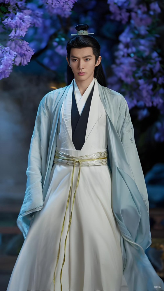 Chang Xiang Si Lost You Forever Hot Drama Costume Male Delicate Emperor Prince Hanfu Ancient Chinese Hanfu Actor Zhang WanYi Tan JianCi Deng Wei  Various Men's Black Red Full Embroidery Hanfu Photography Costume Male Clothing