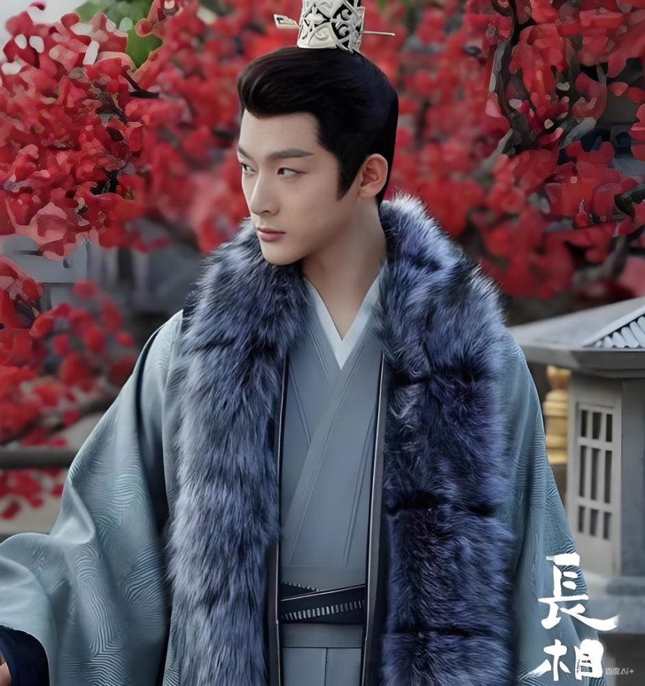 Chang Xiang Si Lost You Forever Hot Drama Costume Male Delicate Emperor Prince Hanfu Ancient Chinese Hanfu Actor Zhang WanYi Tan JianCi Deng Wei  Various Men's Black Red Full Embroidery Hanfu Photography Costume Male Clothing
