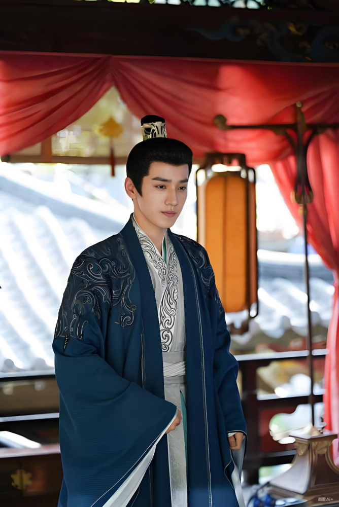 Chang Xiang Si Lost You Forever Hot Drama Costume Male Delicate Emperor Prince Hanfu Ancient Chinese Hanfu Actor Zhang WanYi Tan JianCi Deng Wei  Various Men's Black Red Full Embroidery Hanfu Photography Costume Male Clothing