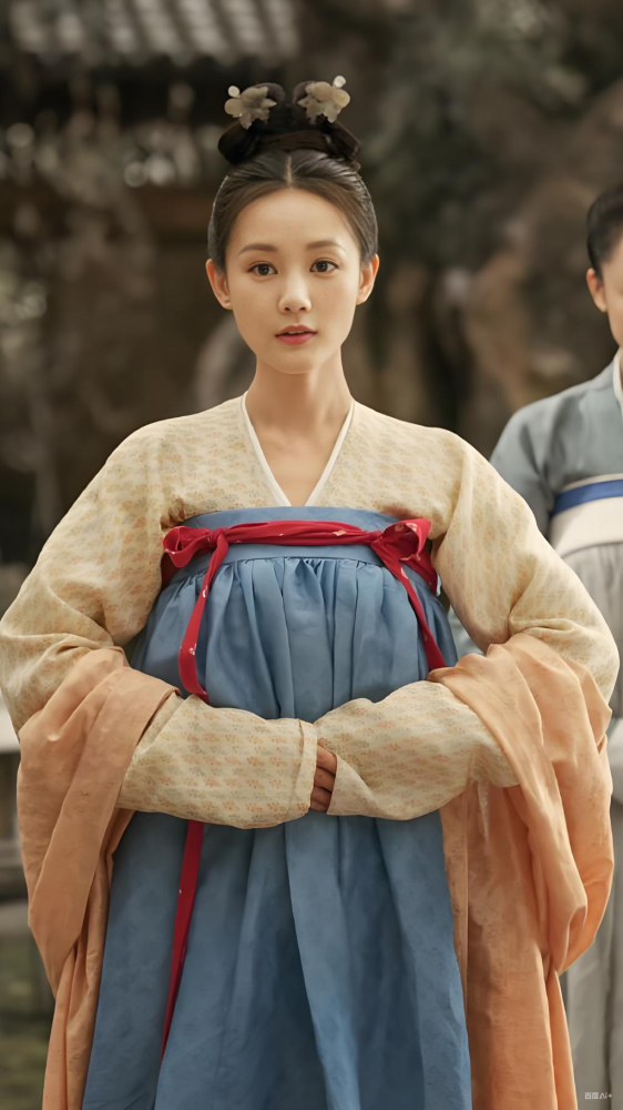 Li Ge Xing Court Lady Tang Dynasty High Original Common People Wear Daily Hanfu High Wasit Ru Qun Female Daily Wear Actor Xu Kai Actress Li YiTong Performance Hanfu Dress