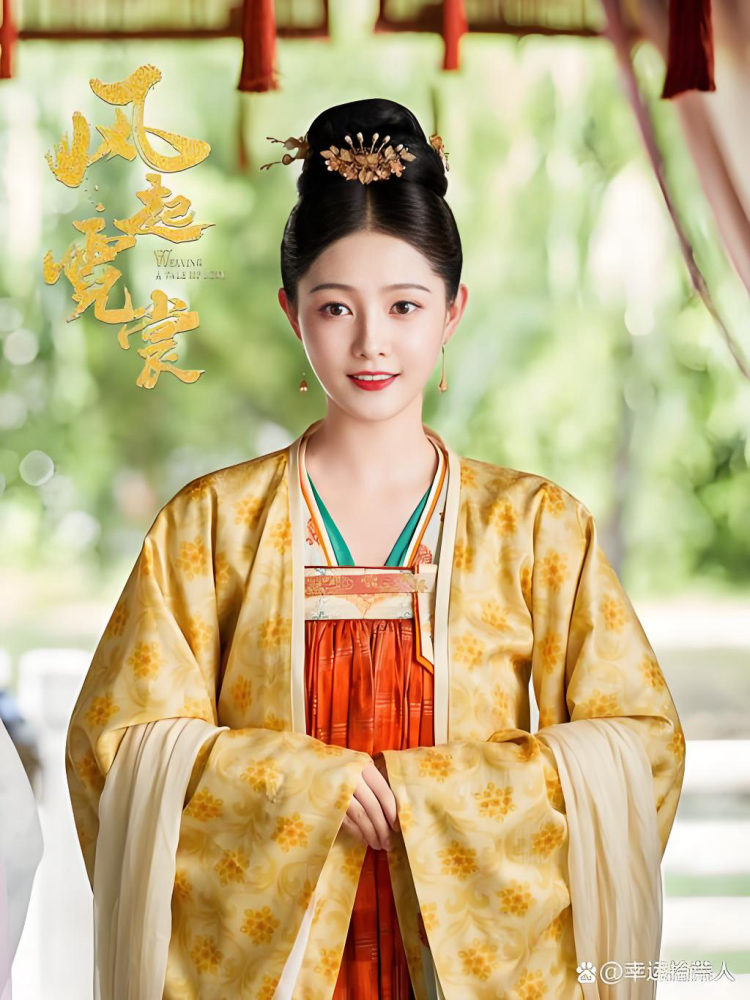 Feng Qi Ni Chang Weaving A Tale of Love Tang Dynasty Drama Story about a female Fashion Designer at Tang Dynasty Palace Court Hanfu Princess Empress Emperor Clothing Making Story Actress Nala Embroidery Daily Wear Tang High Waist Ru Qun