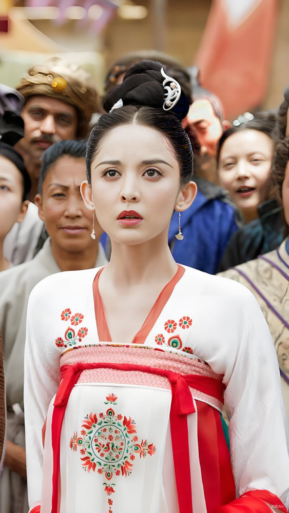 Feng Qi Ni Chang Weaving A Tale of Love Tang Dynasty Drama Story about a female Fashion Designer at Tang Dynasty Palace Court Hanfu Princess Empress Emperor Clothing Making Story Actress Nala Embroidery Daily Wear Tang High Waist Ru Qun