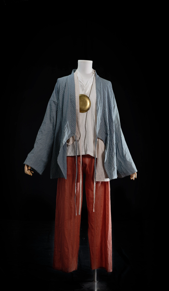 70S 80S Age Classical Movie Drama Costume Hanfu Male Female Famous Roles Huang Rong Chinese Paladin：Sword and Fairy III Classical Martial Arts Drama Jin Yong Various Vintage Costumes Cosplay Stage Performance Hanfu Dance Dress