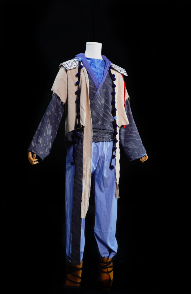 70S 80S Age Classical Movie Drama Costume Hanfu Male Female Famous Roles Huang Rong Chinese Paladin：Sword and Fairy III Classical Martial Arts Drama Jin Yong Various Vintage Costumes Cosplay Stage Performance Hanfu Dance Dress