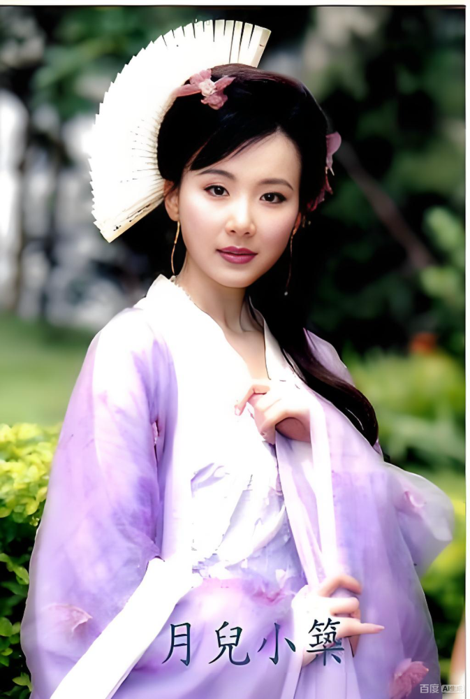 70S 80S Age Classical Movie Drama Costume Hanfu Male Female Famous Roles Huang Rong Chinese Paladin：Sword and Fairy III Classical Martial Arts Drama Jin Yong Various Vintage Costumes Cosplay Stage Performance Hanfu Dance Dress
