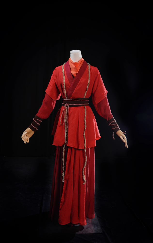 70S 80S Age Classical Movie Drama Costume Hanfu Male Female Famous Roles Huang Rong Chinese Paladin：Sword and Fairy III Classical Martial Arts Drama Jin Yong Various Vintage Costumes Cosplay Stage Performance Hanfu Dance Dress