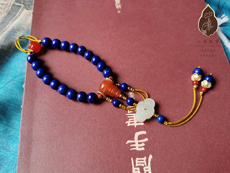 High Quality Precious Natural Stone Handmade Vintage Jewelry Brooch Collar Buckle Hanging Accessory Hanfu Cheongsam Accessory Chinese National Style Agate Crystal Pearl Jade Piece Beading Bracelet Mobile Chain Car Hanging Charm Brooch Ya Jin Shi Ba Zi