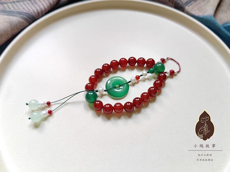 Late Qing Dynasty Drama Yan Xi Palace RuYi's Palace Love Rich People Princess Prince Clothes Hanging Dangles Ya Jin Collar Buckle Vintage Fully Handmade Accessories Jewelry Precious Natural Stones Pearl Beads Agate Delicate Cheongsam Accessories Daily