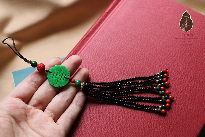 High Quality Precious Stone Natural Stone Handmade Jewelry Collar Buckle Car Pendant Mobile Charms Mobile Chain Key Chain Brooch Hanfu Cheongsam Accessory Daily Wear Bag Pendant Chinese Style Vintage Pendants Late Qing Dynasty Modern