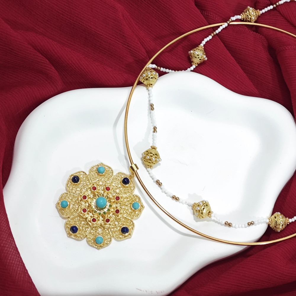 Guo Se Fang Hua Flourished Peony Drama Hanfu Accessory Hair Jewelry Set Flower Hair Tiara Hair Stick Combs Earrings Full Set of Hair Piece for Drama