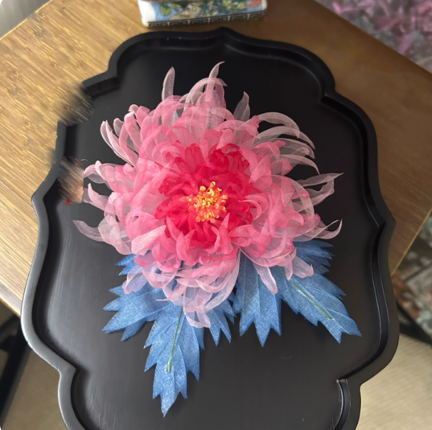 100% Duplicate Ancient Chinese Tang Dynasty Wall Paint Hair Accessories for Tang Empress Princess Gold Plated Hair Jewelry with Genuine Silk Iron Flowers Hanfu Clothing Accessories Hair Piece Hair Tiaras Sticks Earrings Necklace