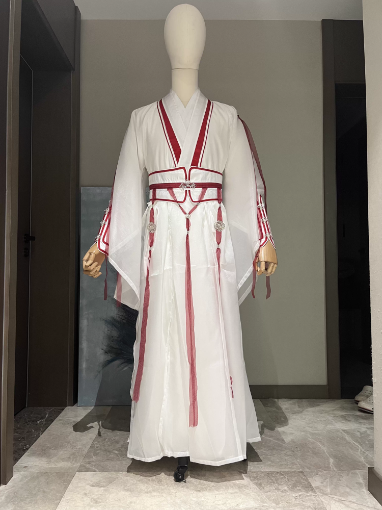 HSZT Hot Drama Lian Hua Lou Mysterious Lotus Casebook Male Costume ChengYi Stage Performance Drama Hanfu Swordmen Martial Arts Play Wear Photography
