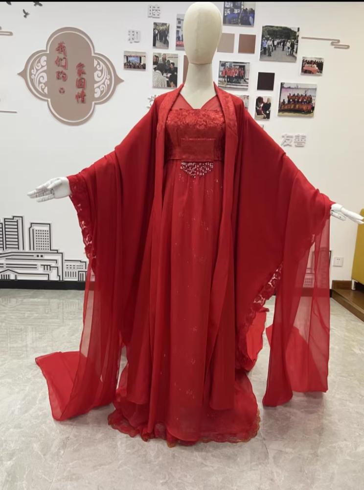 Zhou Sheng Ru Gu One And Only Ancient Chinese Princess General Costume Hanfu Bai Lu Ren JiaLun Shi Yi Delicate Embroidery Hanfu