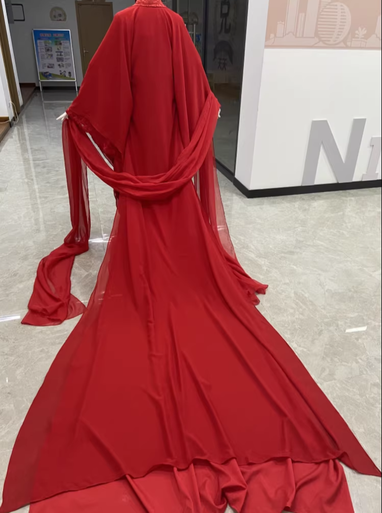 Zhou Sheng Ru Gu One And Only Ancient Chinese Princess General Costume Hanfu Bai Lu Ren JiaLun Shi Yi Delicate Embroidery Hanfu