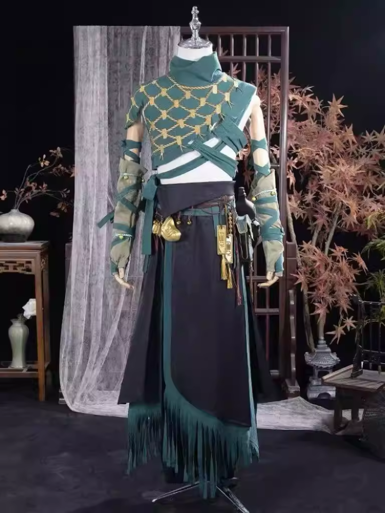 New Hot Net Game Where Winds Meet Yan Yun Sixteen Sounds Mobile Game Computer Game Ancient Chinese Dynasties Wu Xia Martial Arts Games Male Female Cosplay Costumes Outfits Gorgeous Duplicate Costumes Simplified Designs with Competitive Price