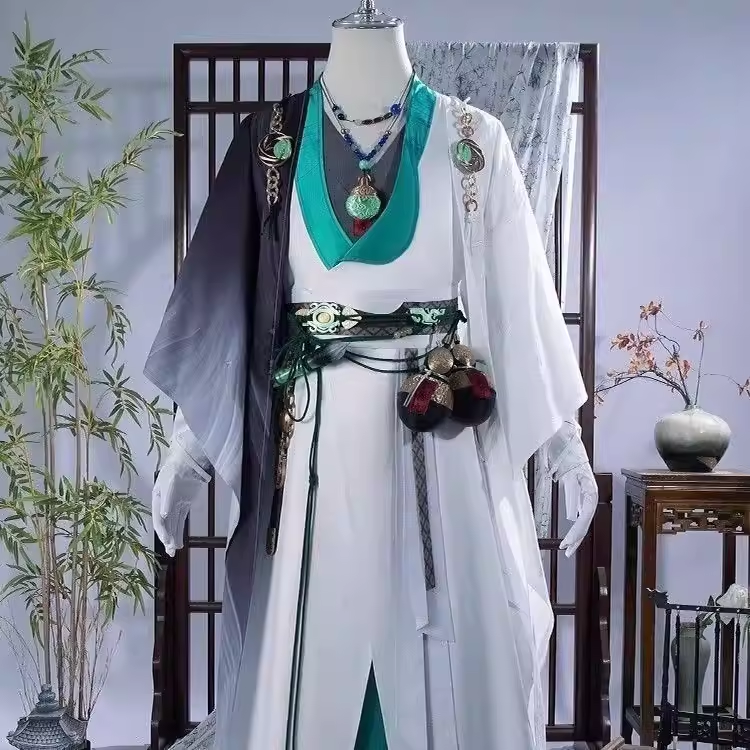 New Hot Net Game Where Winds Meet Yan Yun Sixteen Sounds Mobile Game Computer Game Ancient Chinese Dynasties Wu Xia Martial Arts Games Male Female Cosplay Costumes Outfits Gorgeous Duplicate Costumes Simplified Designs with Competitive Price