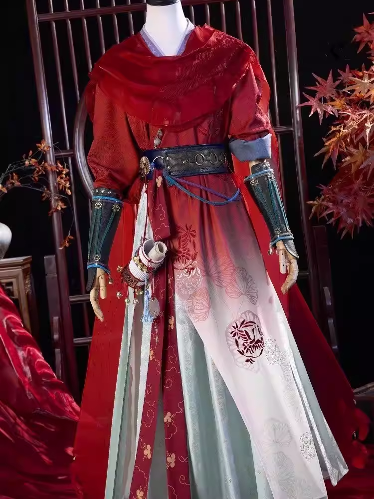 New Hot Net Game Where Winds Meet Yan Yun Sixteen Sounds Mobile Game Computer Game Ancient Chinese Dynasties Wu Xia Martial Arts Games Male Female Cosplay Costumes Outfits Gorgeous Duplicate Costumes Simplified Designs with Competitive Price