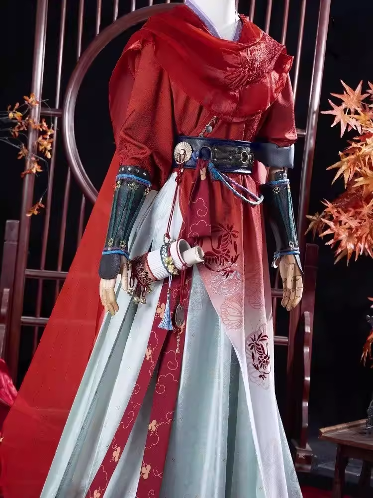 New Hot Net Game Where Winds Meet Yan Yun Sixteen Sounds Mobile Game Computer Game Ancient Chinese Dynasties Wu Xia Martial Arts Games Male Female Cosplay Costumes Outfits Gorgeous Duplicate Costumes Simplified Designs with Competitive Price